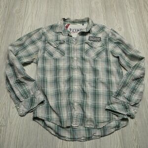 Petrol Industries Shirt Adult XL Trans Am Series Turbo 455 Engineers Button Up